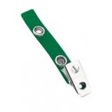 Badge Clip Colored Vinyl 2-3/4" Strap - 100 pack